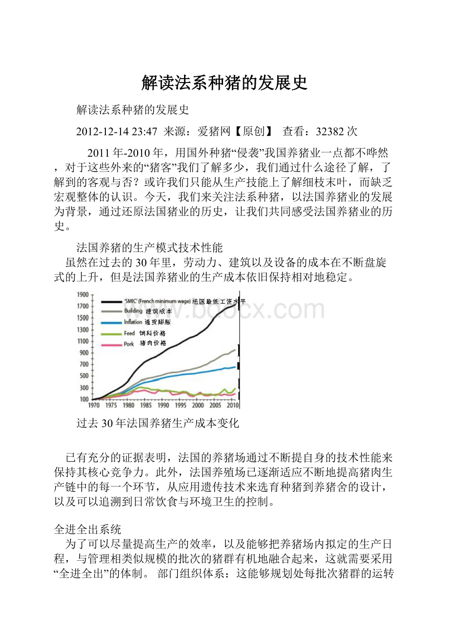 解读法系种猪的发展史.docx