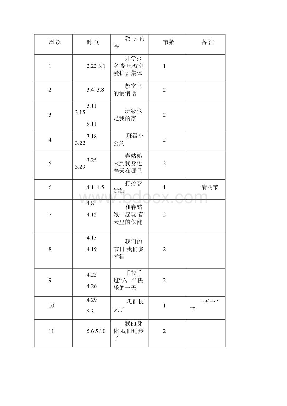 一 年 级品德与社会教 案文档格式.docx_第3页