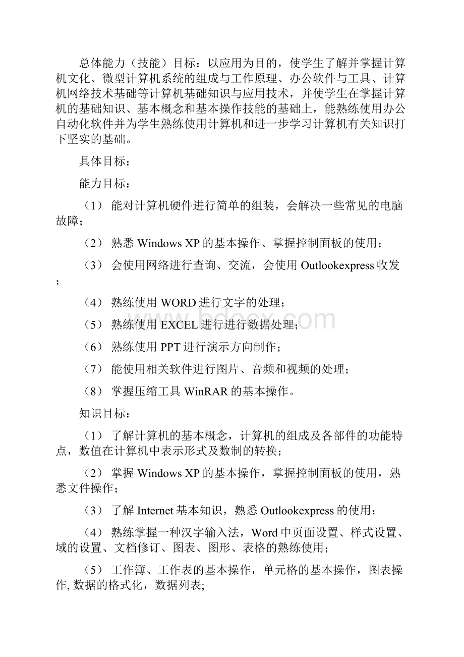 计算机应用基础课程设计Word文档下载推荐.docx_第2页