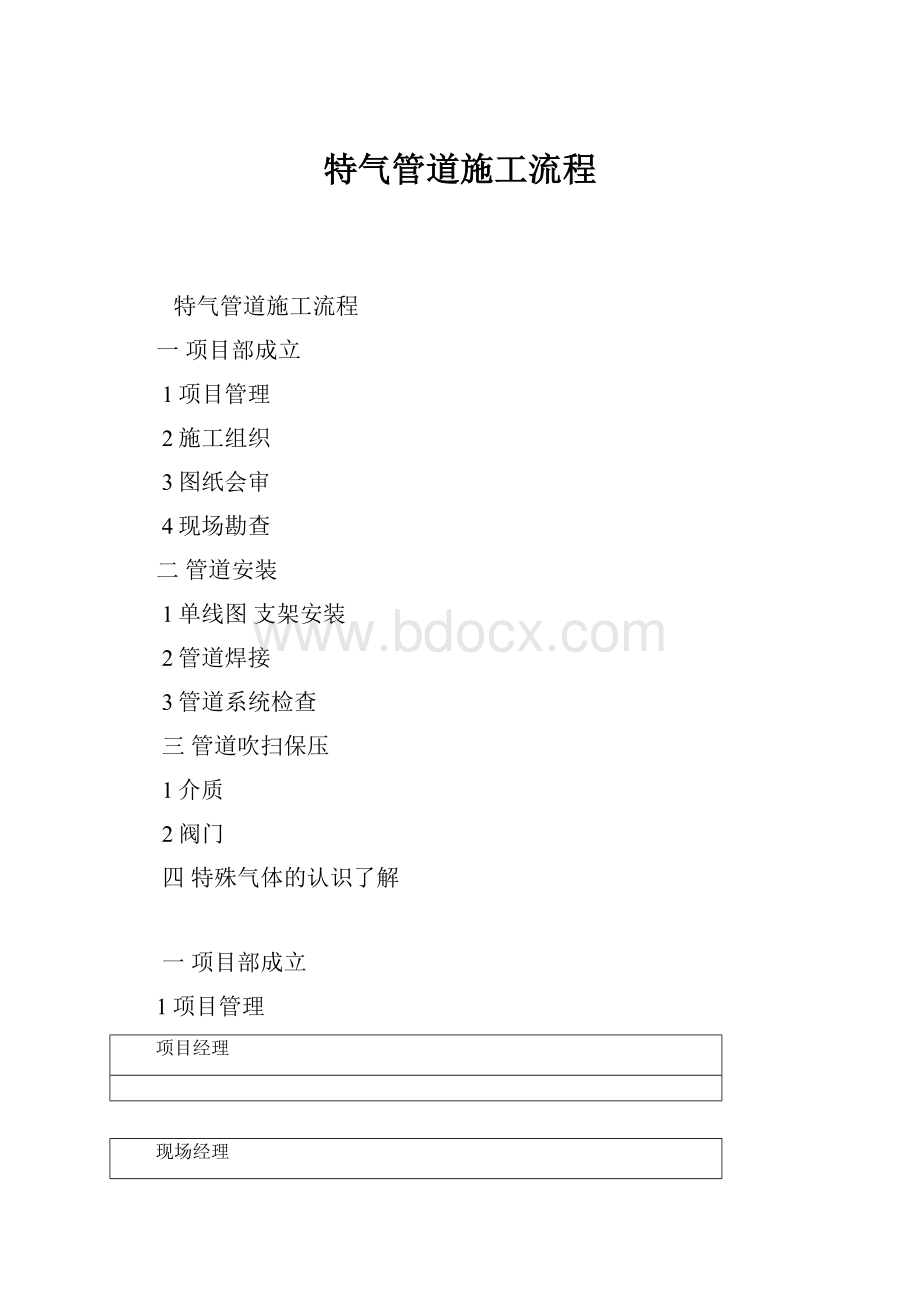特气管道施工流程.docx