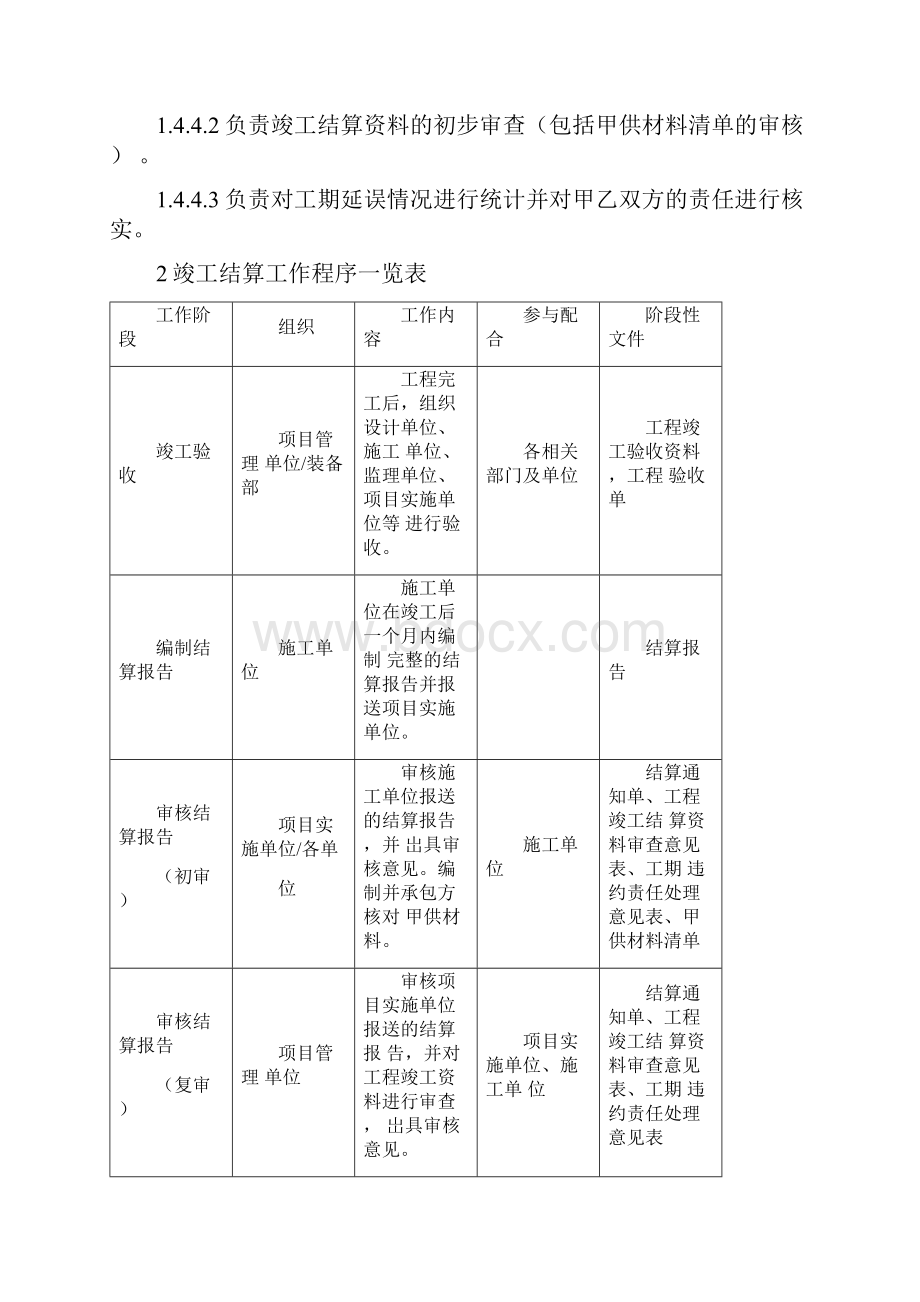 工程竣工结算管理制度.docx_第2页