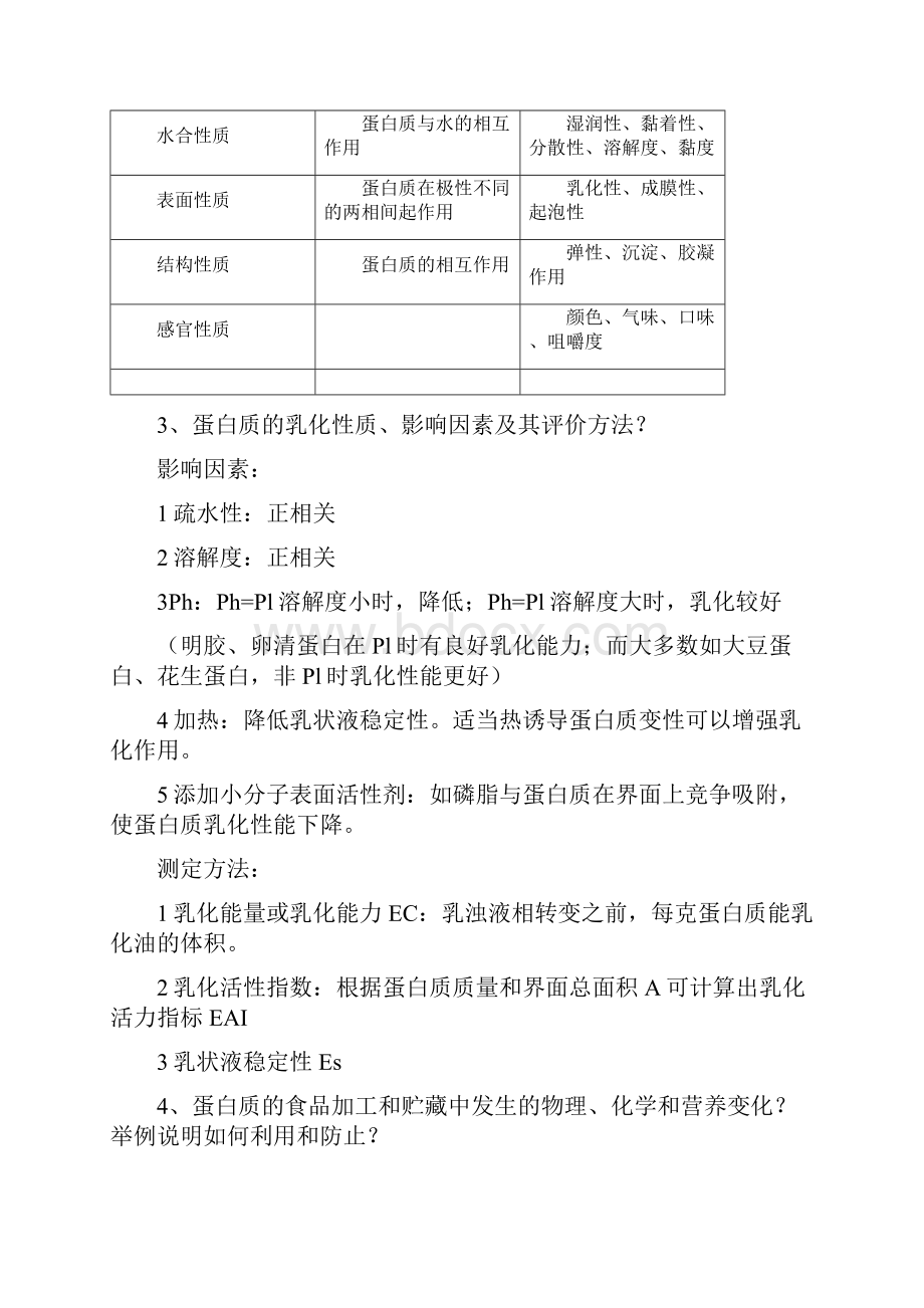 食品化学思考题.docx_第2页