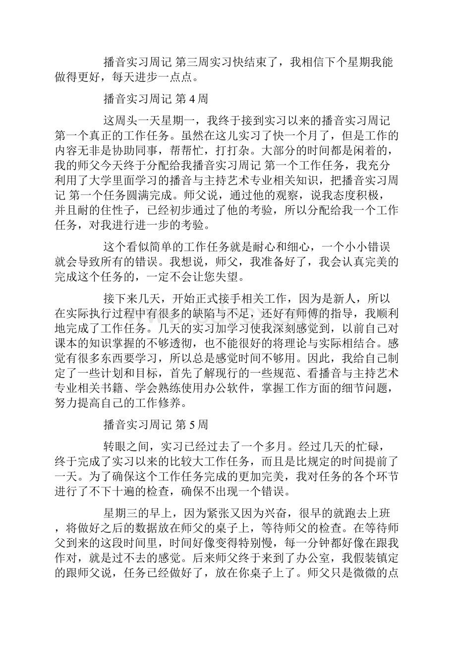 播音实习周记范文精.docx_第3页