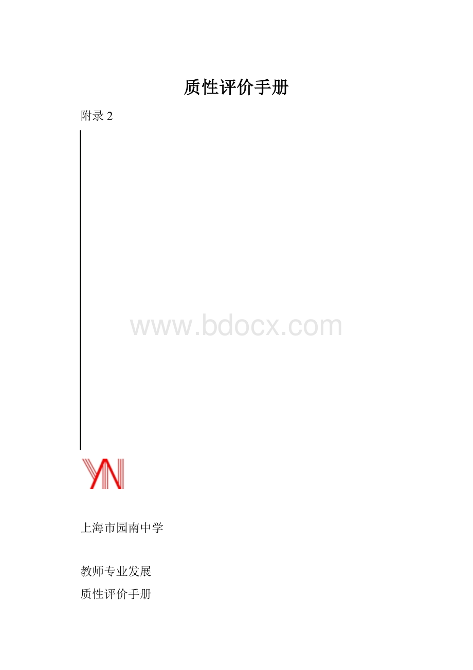 质性评价手册.docx