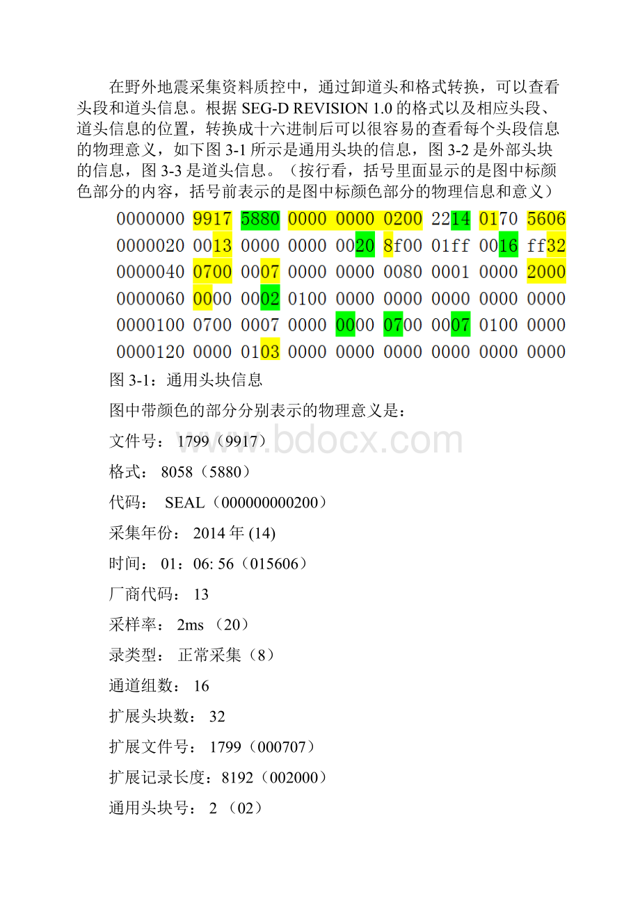 地震数据头段信息在现场质控中的简单应用.docx_第3页