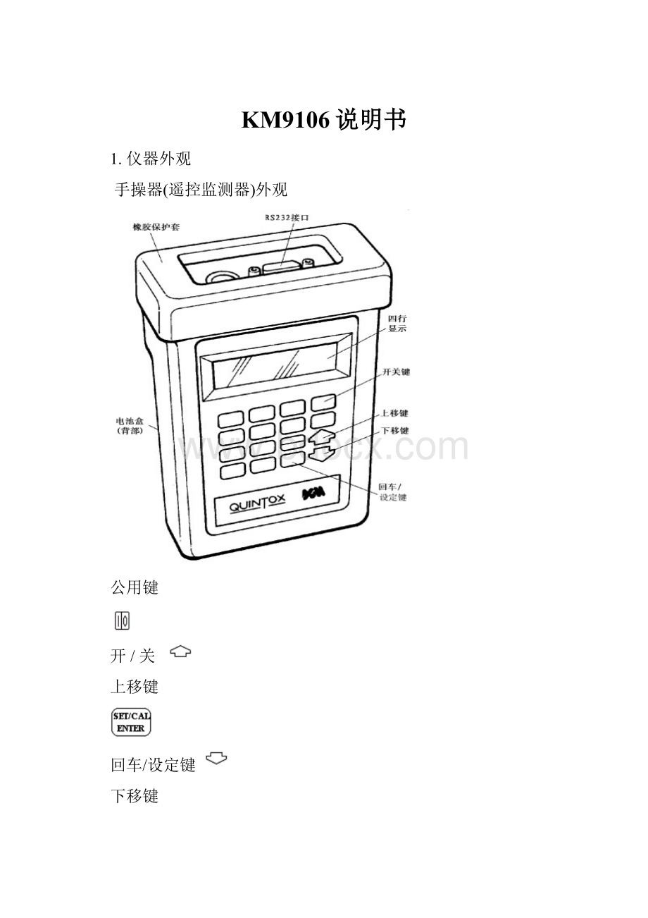 KM9106说明书.docx