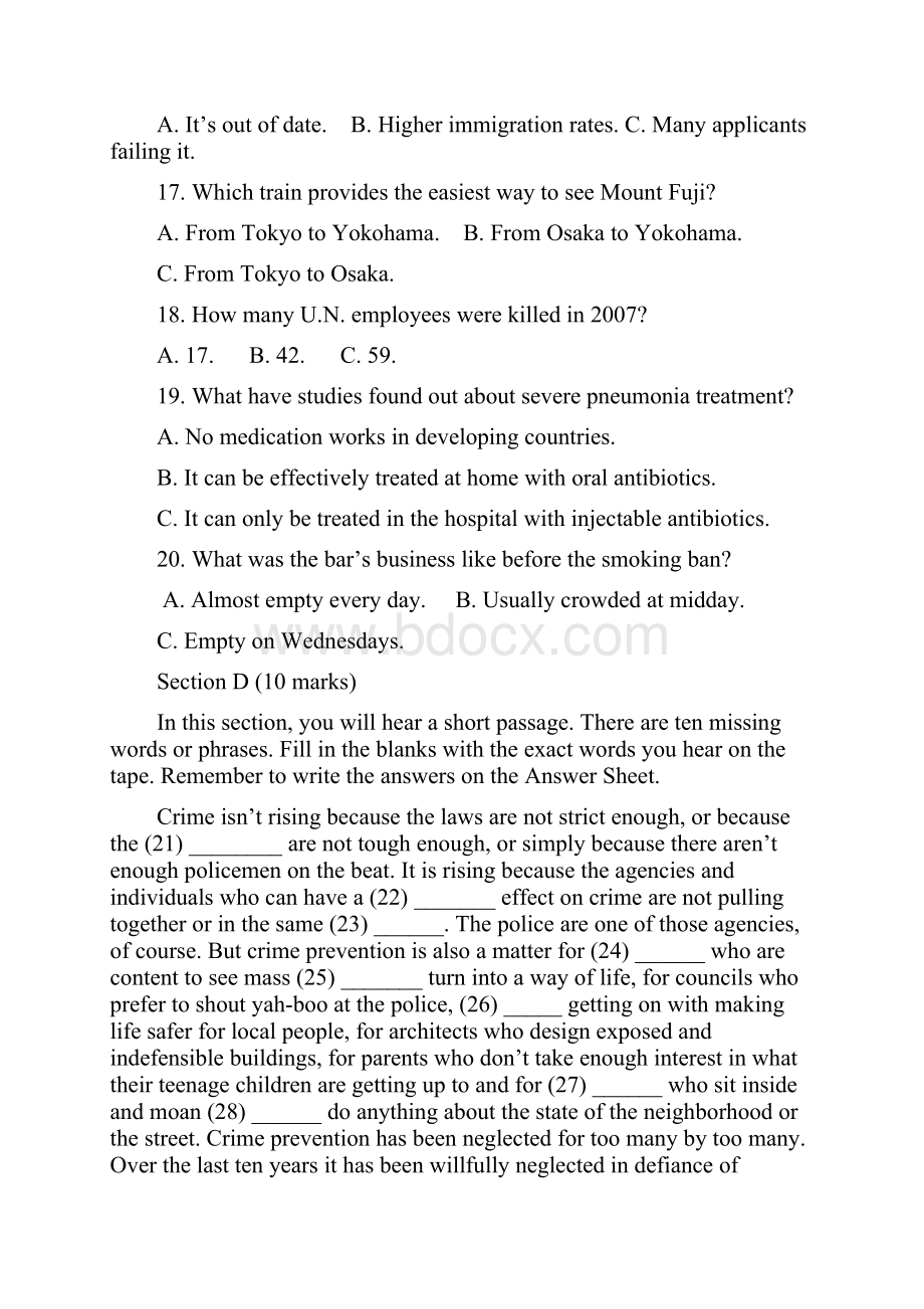 08年大学英语竞赛C类初赛试题.docx_第3页