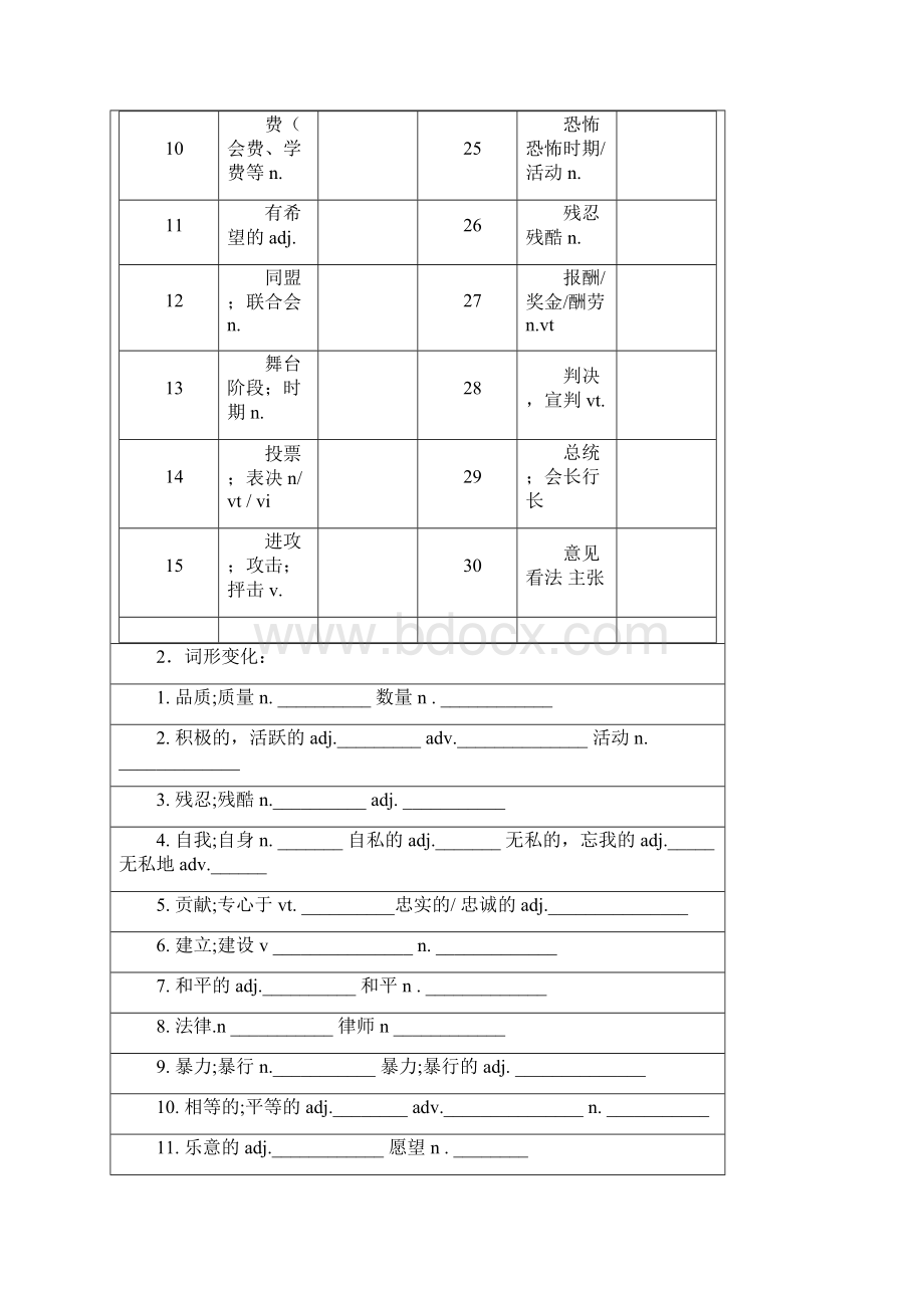 高中英语必修1人教版 unit 5全套预习和随堂练习及重难点讲解含答案.docx_第2页