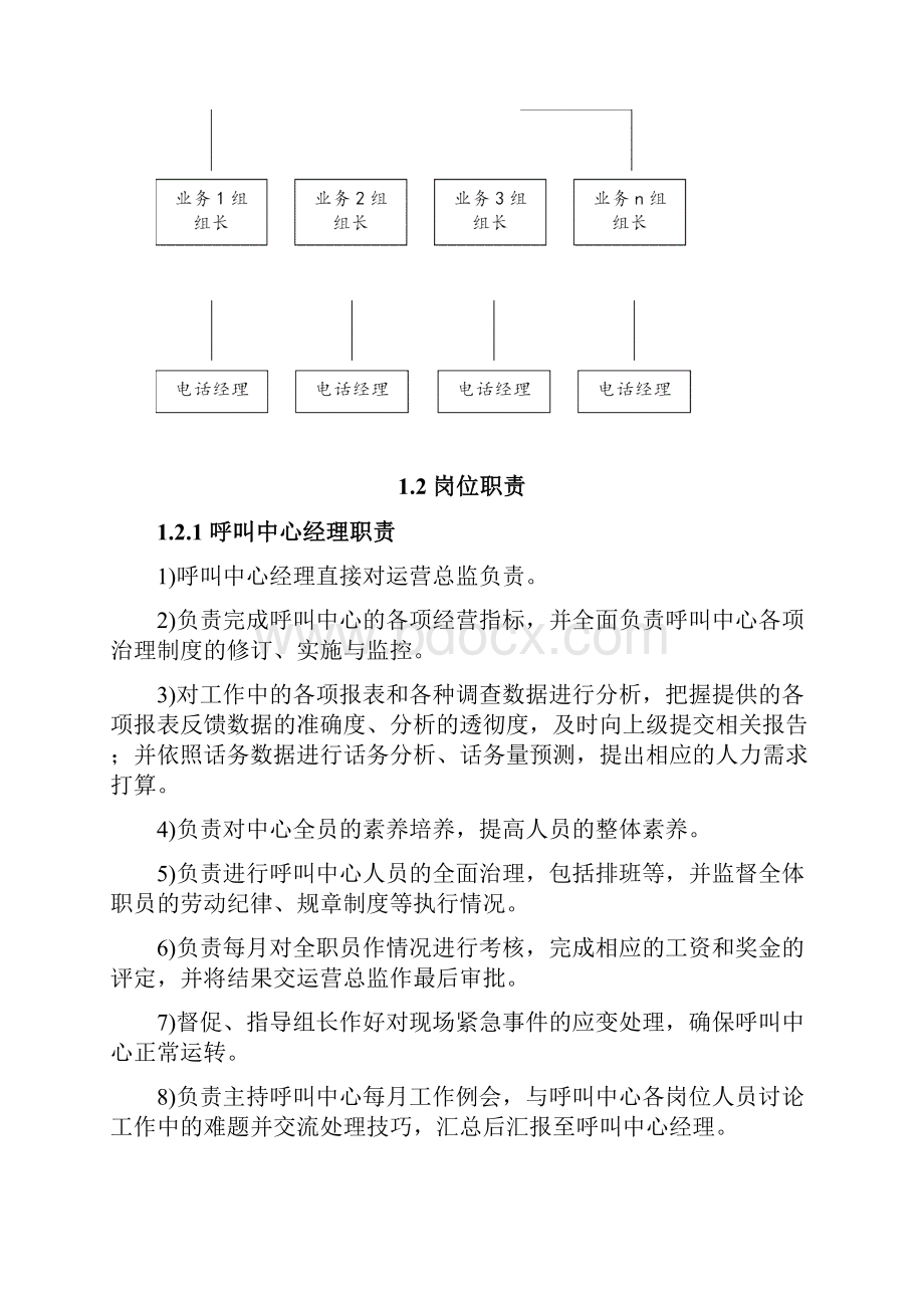 呼叫中心运营管理办法文件Word文档格式.docx_第2页