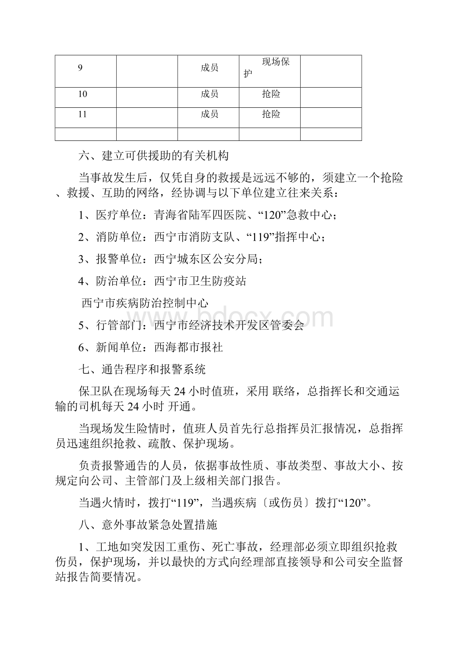 工程意外事故应急预案.docx_第3页