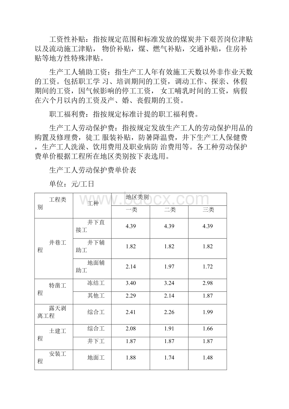 煤炭建设工程费用定额及造价管理有关规定.docx_第2页