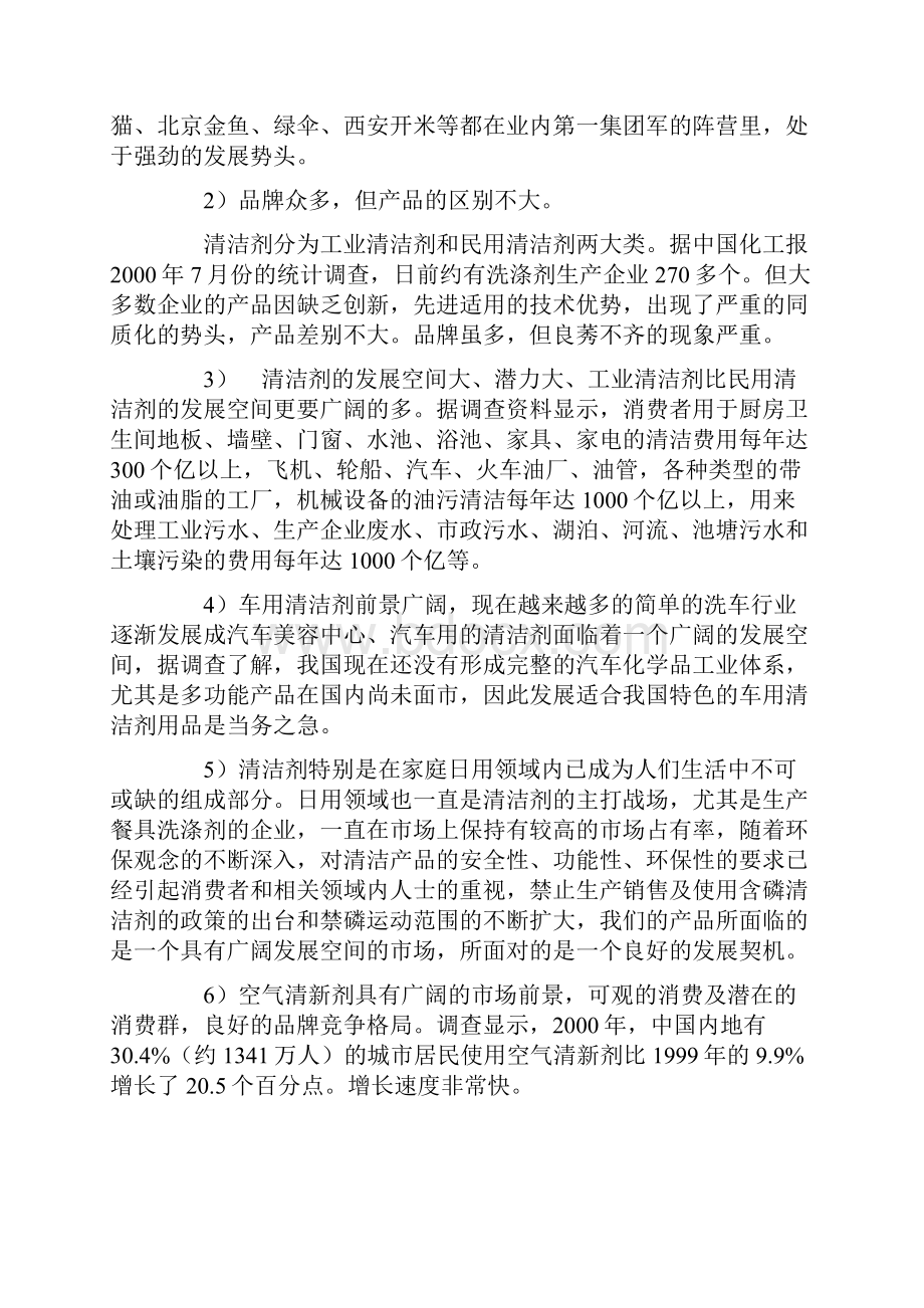 XX品牌清洁剂整合营销推广企划宣传案.docx_第2页