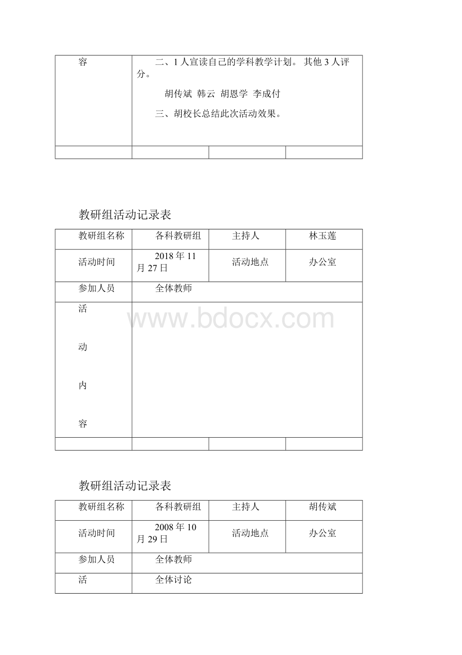 教研组活动记录表.docx_第2页