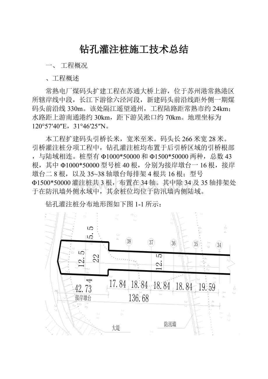 钻孔灌注桩施工技术总结.docx_第1页