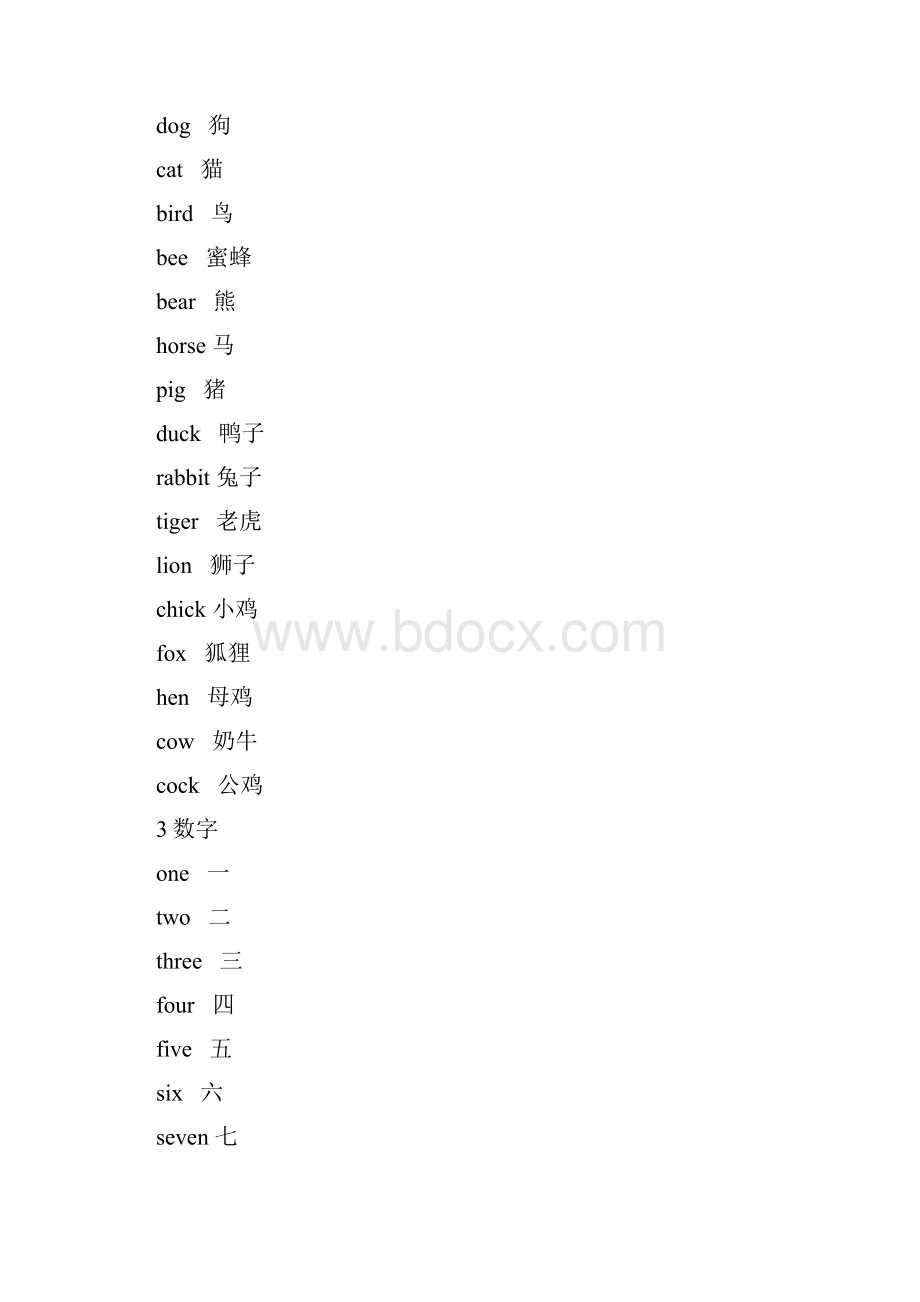 小学英语分类词汇表.docx_第2页