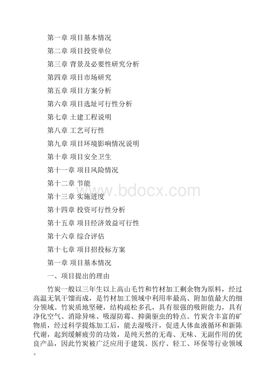 竹炭项目投资分析报告.docx_第2页