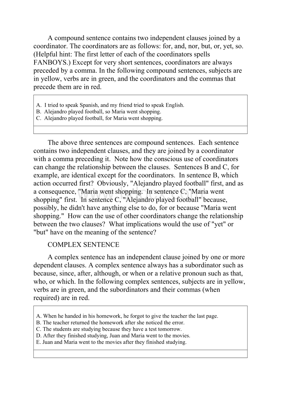 英语写作Types of Sentences.docx_第2页