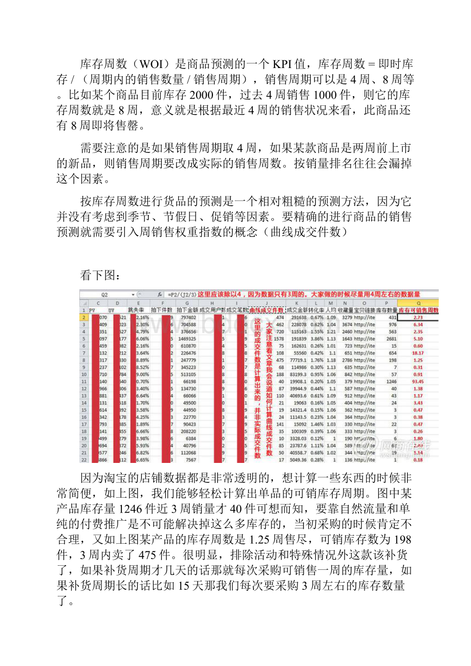 库存周数计算电商.docx_第2页