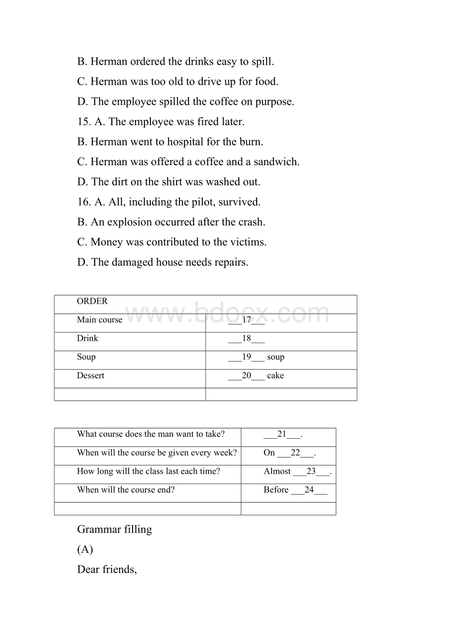 届上海市交大附中高三上学期期中考试英语试题 及答案模板.docx_第3页