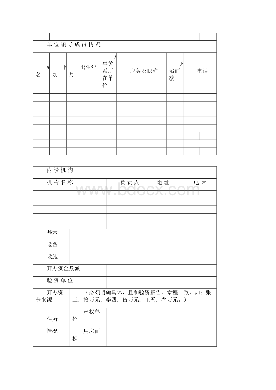 民办非企业单位登记申请表.docx_第3页