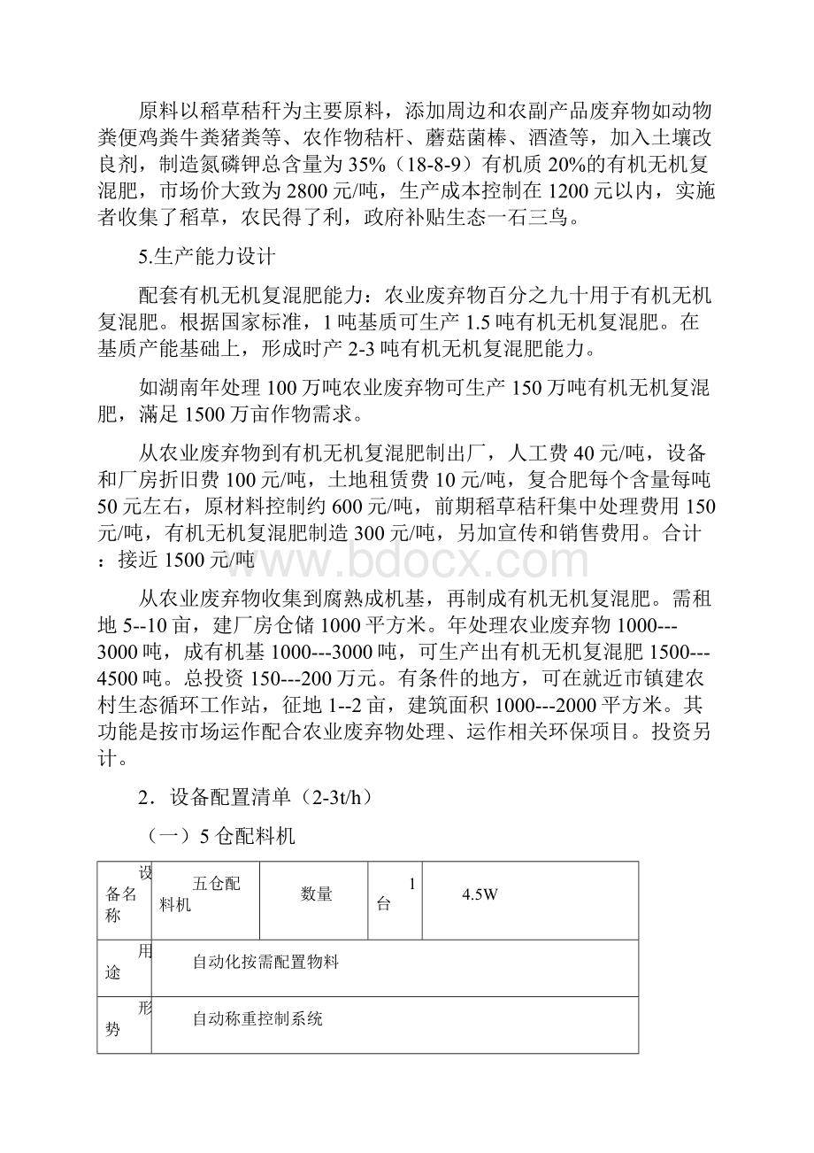 有机肥无机复混肥生产制作方案.docx_第3页