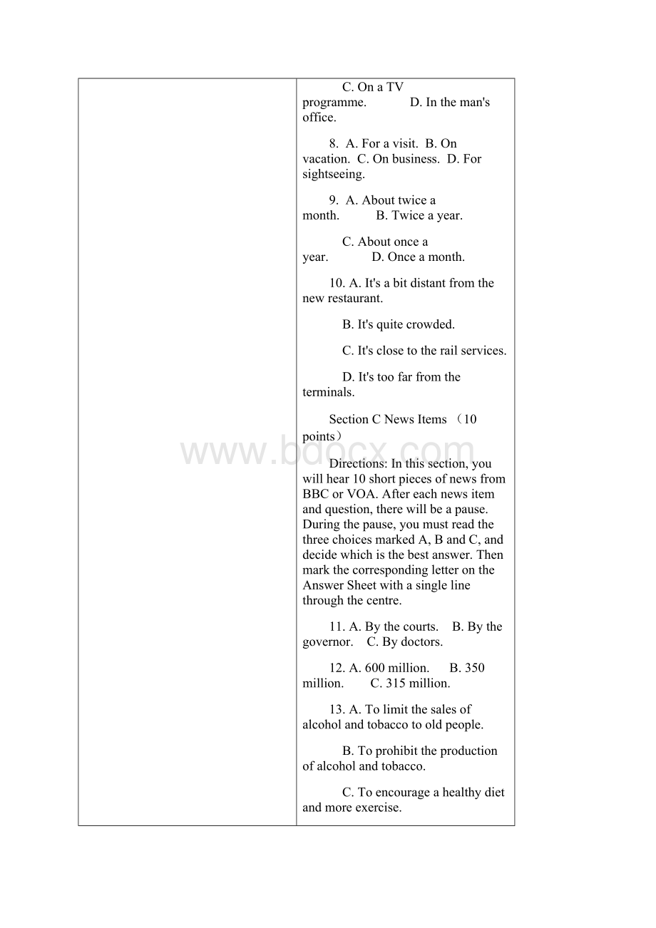 06年全国大学生英语竞赛B类决赛 答案.docx_第3页