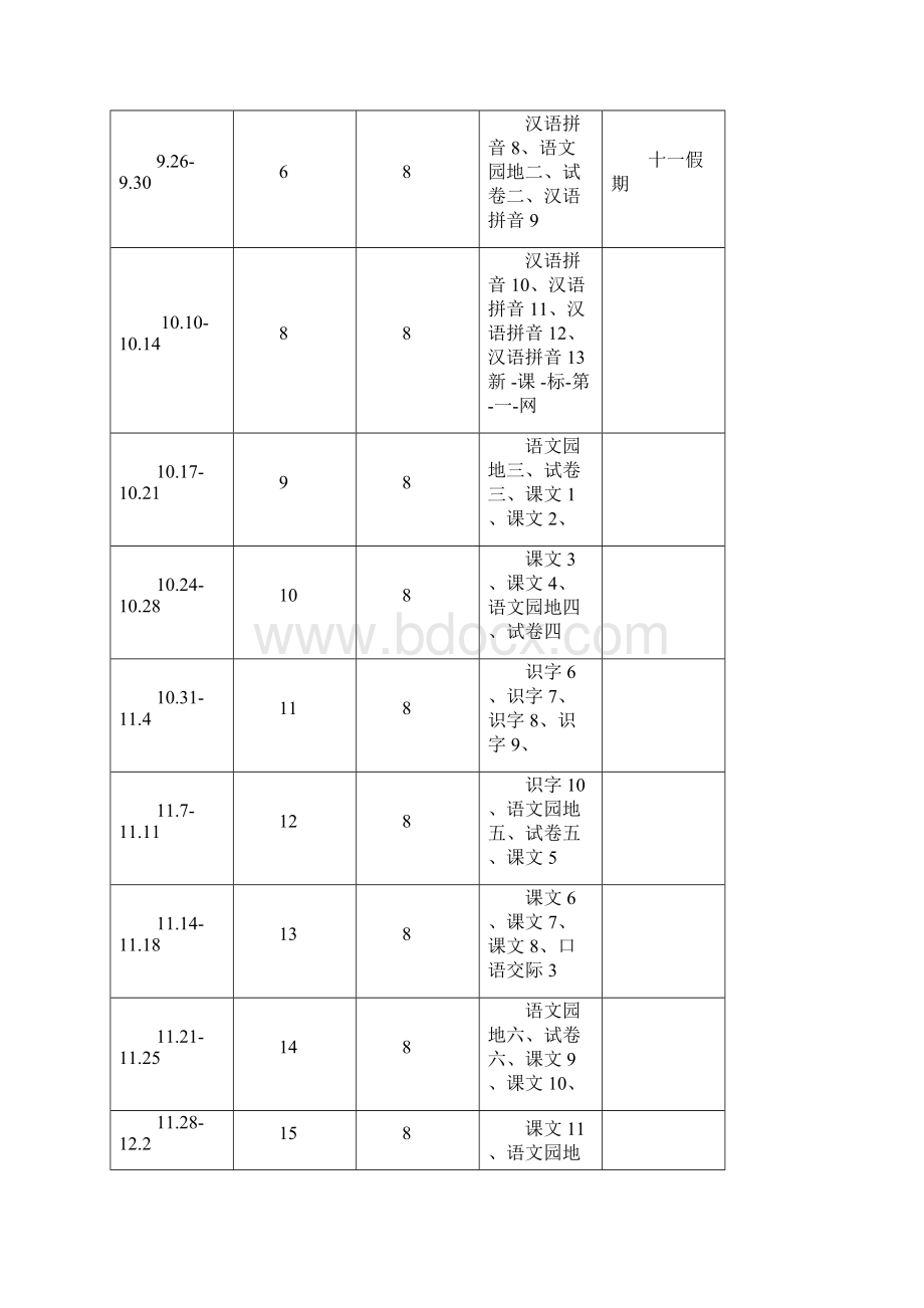 部编版小学一年级上册语文教案及教学反思.docx_第2页