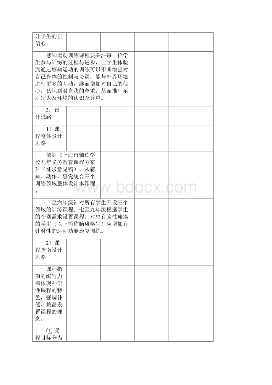 上海市辅读学校感知运动训练课程指南.docx_第3页