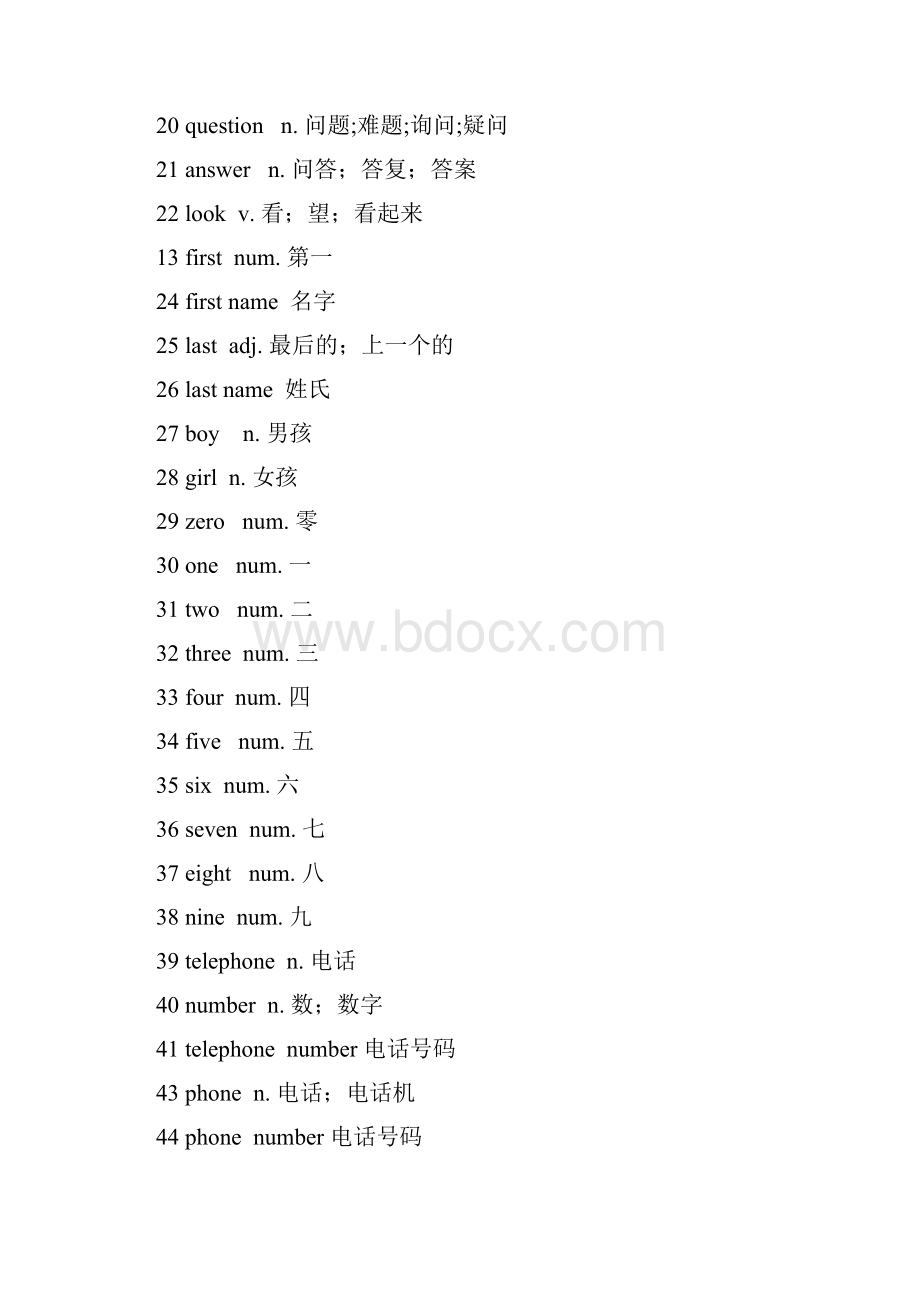 初一上册英语单词表.docx_第2页