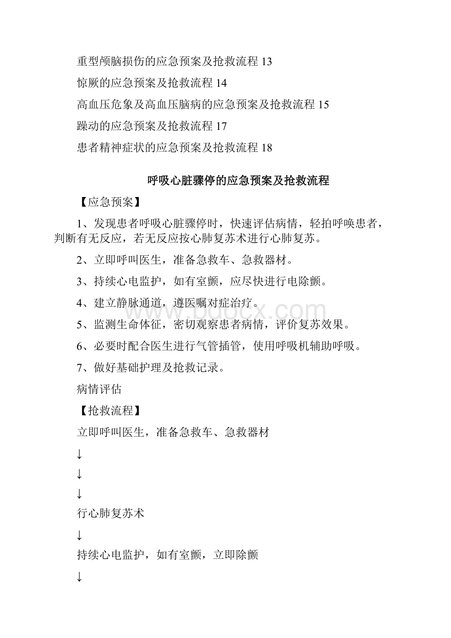 神经内科急危重症抢救预案之欧阳体创编.docx_第2页