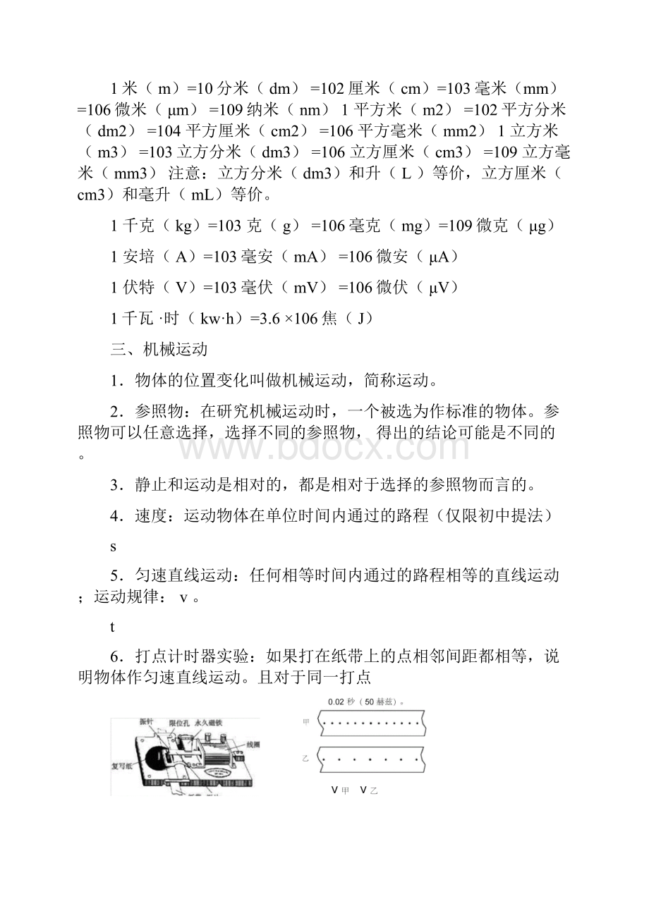 完整版初中物理概念汇总上海.docx_第2页