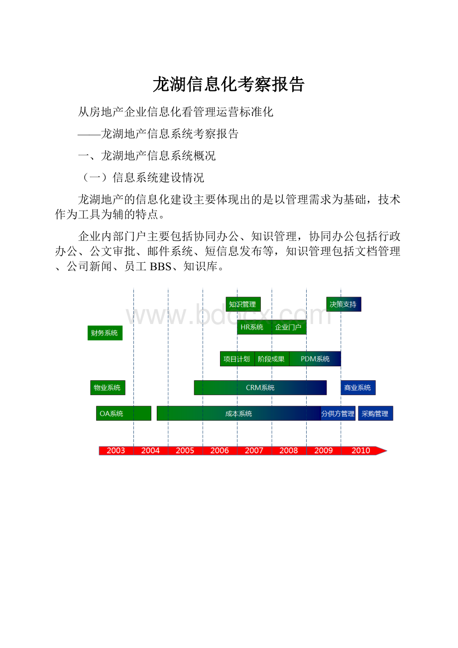 龙湖信息化考察报告.docx