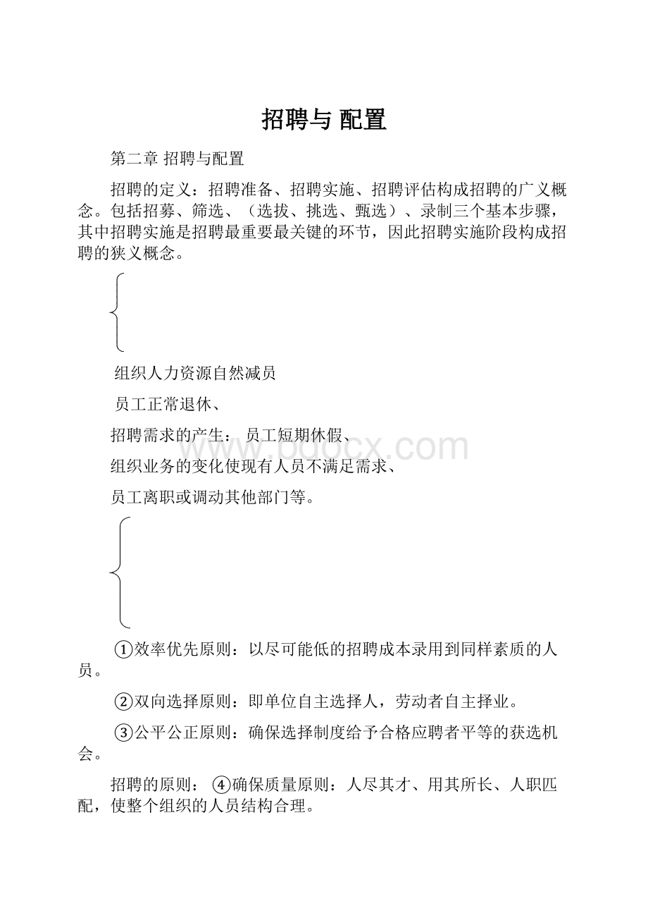 招聘与 配置Word下载.docx_第1页