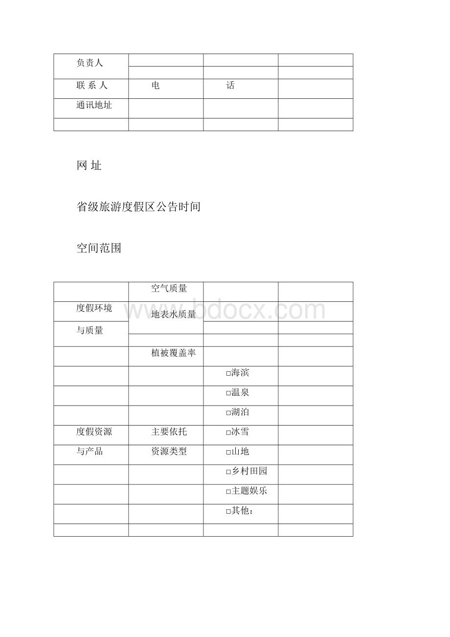 国家级旅游度假区认定申请报告书.docx_第3页