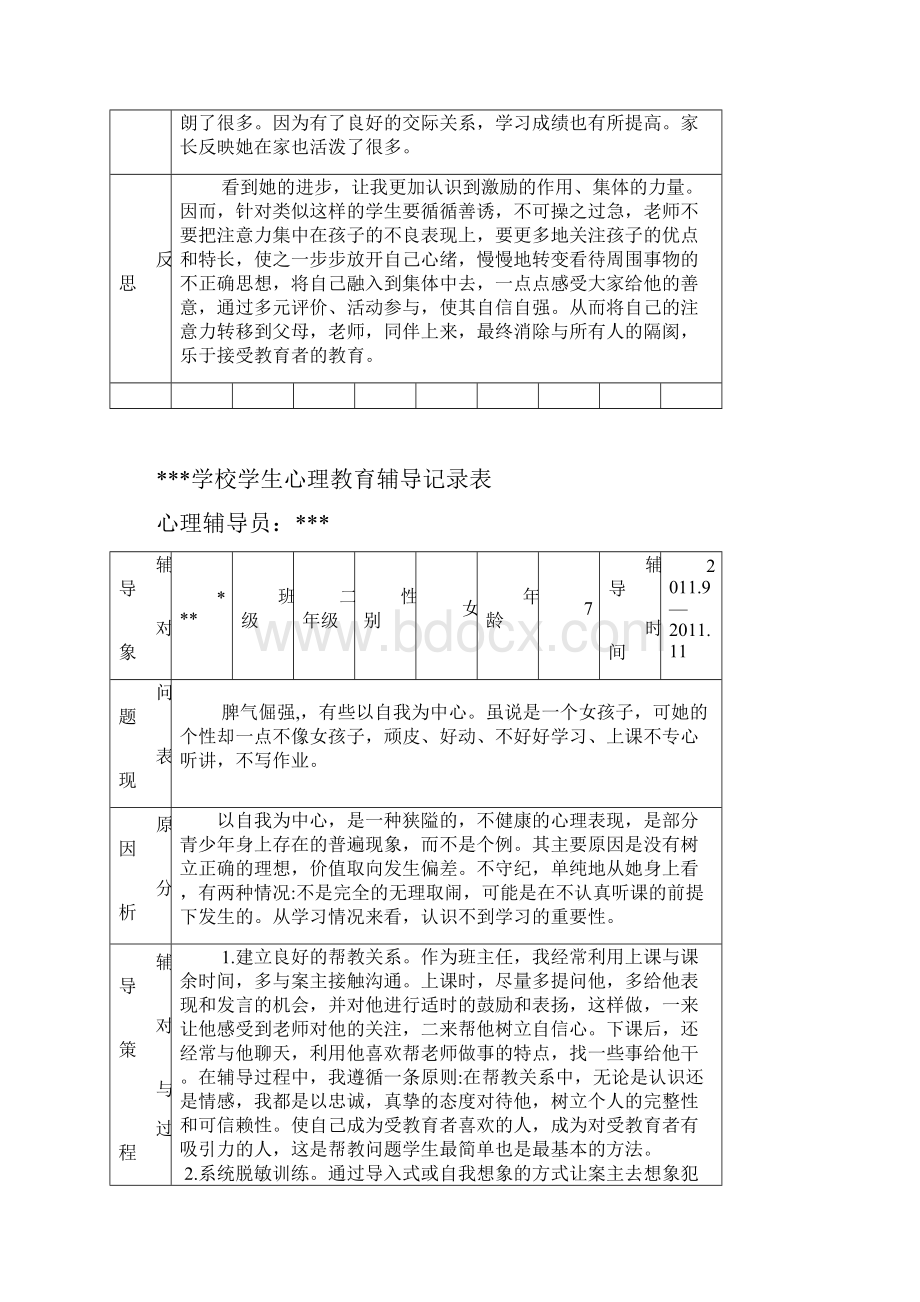 学生心理辅导记录表.docx_第2页