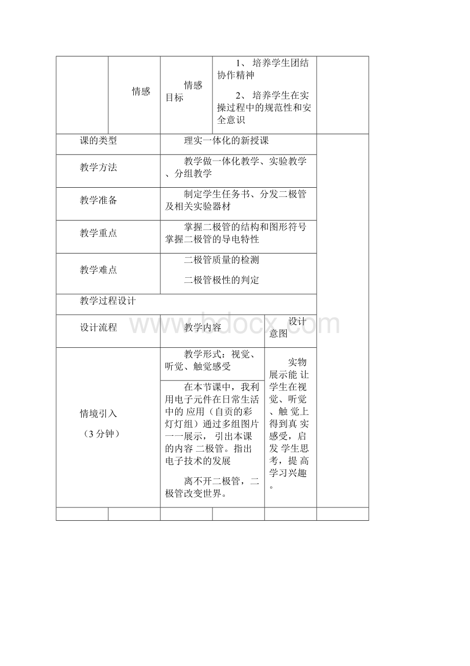 《二极管》教案docWord格式.docx_第2页