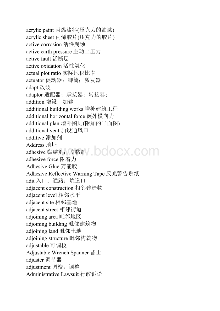 土木工程专业词典1Word下载.docx_第3页