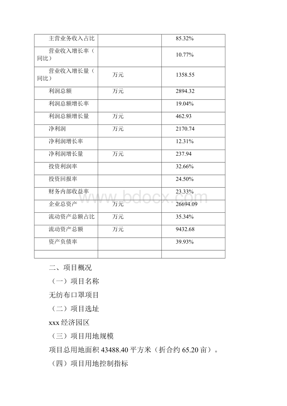 无纺布口罩项目可行性研究报告.docx_第3页