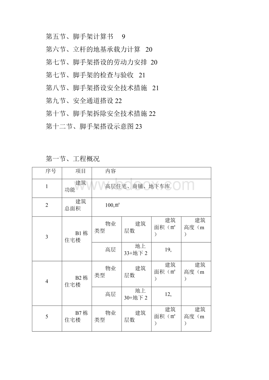 落地式脚手架安全专项施工方案.docx_第3页