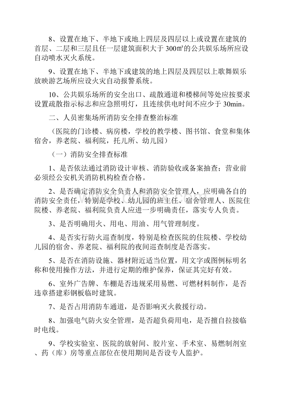 十类场所消防安全排查整治标准.docx_第3页