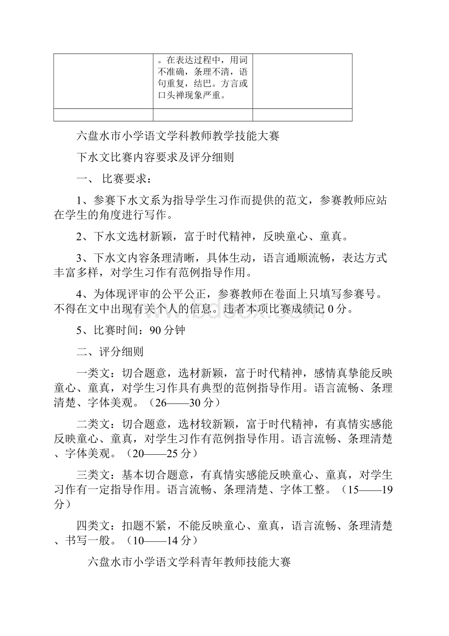 六盘水市小学语文青年教师技能大赛.docx_第2页