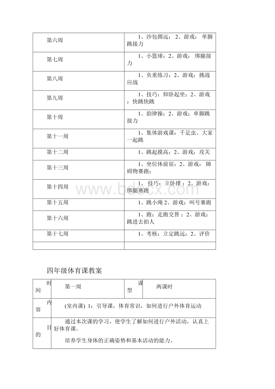 四年级体育教案.docx_第2页