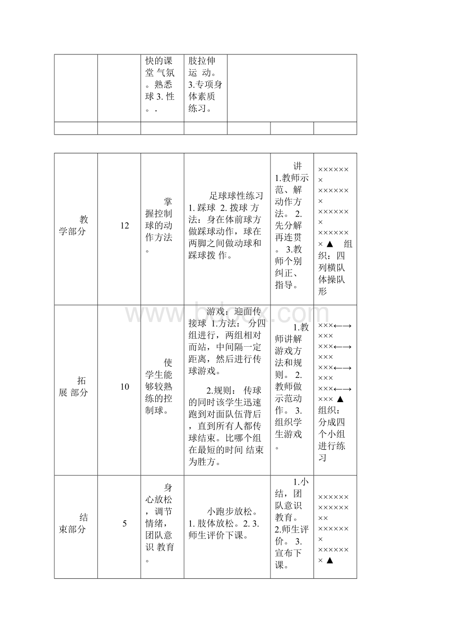 完整word版小学校本课程三年级足球教案文档格式.docx_第2页