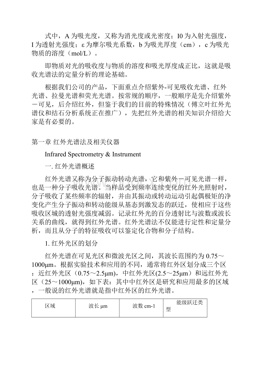 红外光谱分析仪基础知识全解文档格式.docx_第3页