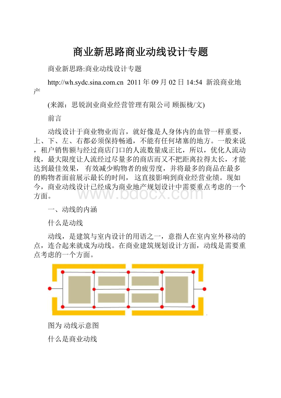 商业新思路商业动线设计专题.docx