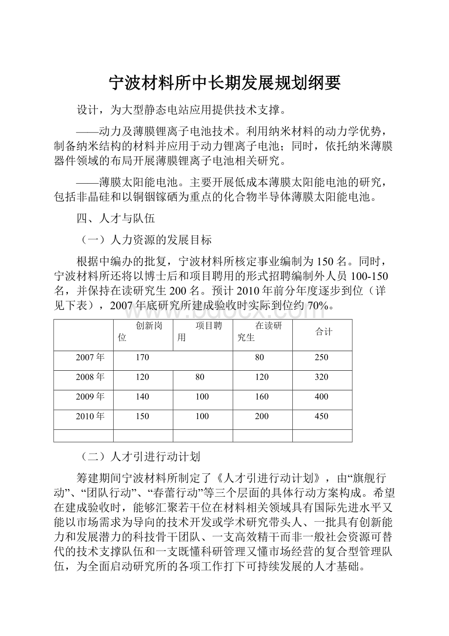 宁波材料所中长期发展规划纲要.docx