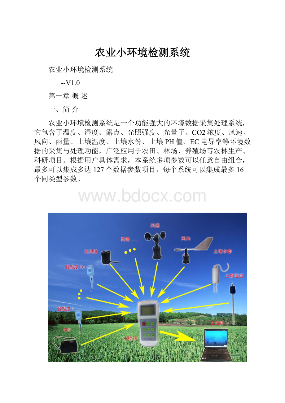 农业小环境检测系统.docx