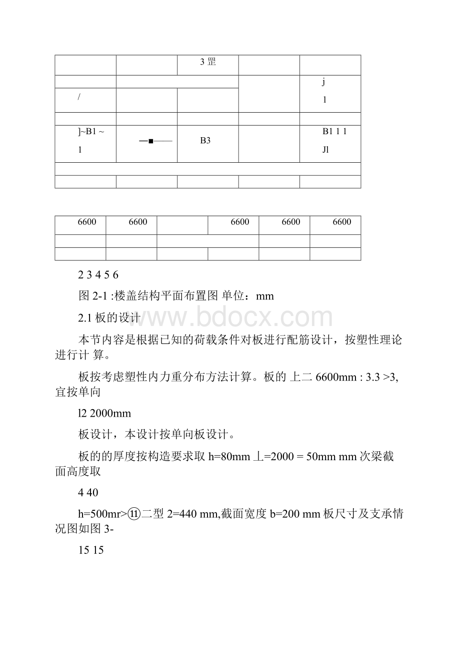 《钢筋混凝土结构课程设计》某厂房单向板设计.docx_第3页