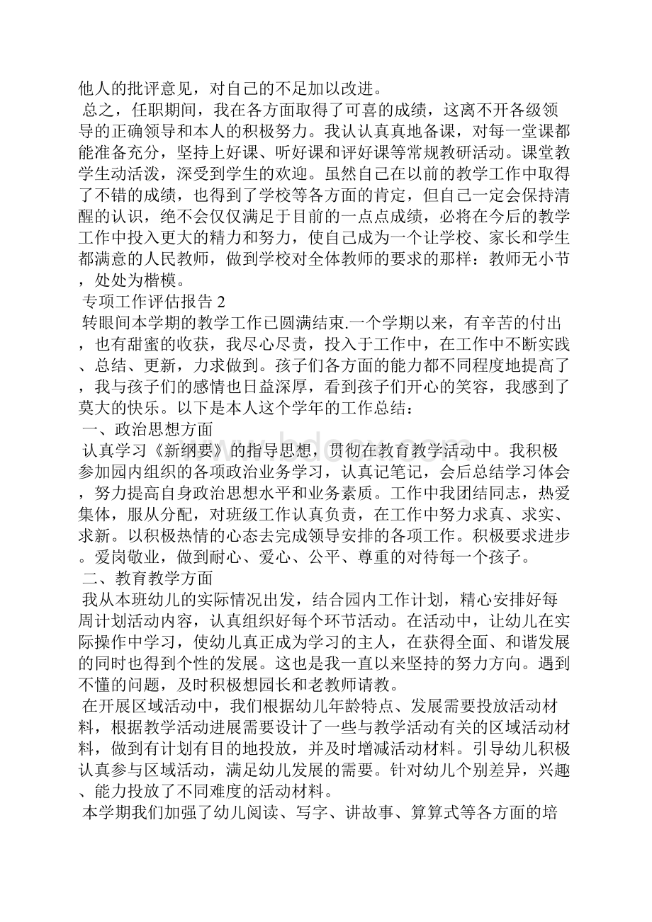 专项工作评估报告.docx_第3页