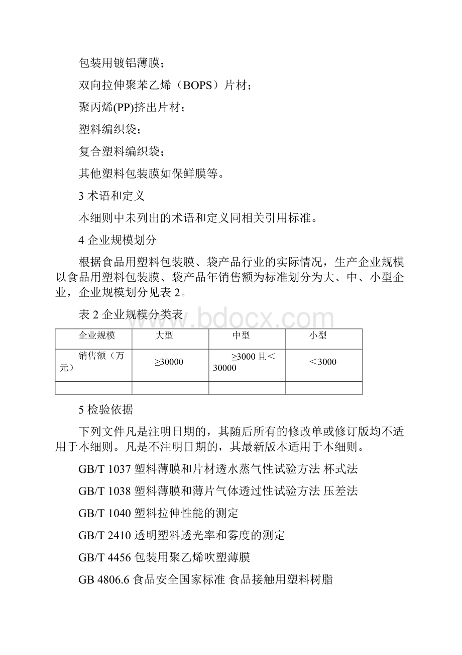 广西食品用塑料包装膜袋片材产品质量广西监督抽查实施细则.docx_第3页